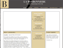 Tablet Screenshot of la-bonbonniere.com